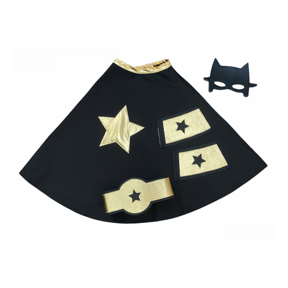 Ratatam Ratatam : Black and gold superhero