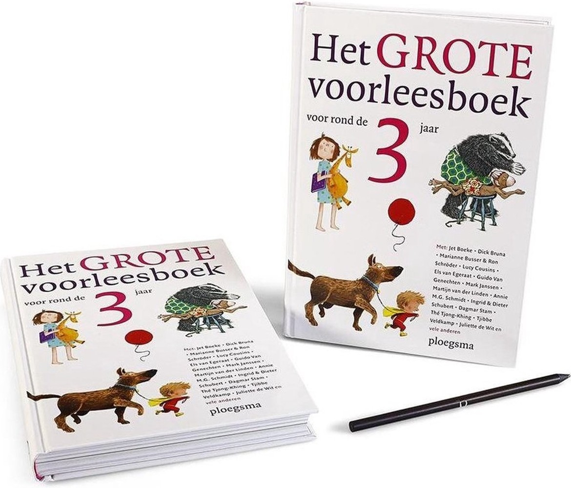 Boeken Boeken : Grote voorleesboek voor rond de 3 jaar Boeken Boeken : Grote voorleesboek voor rond de 3 jaar