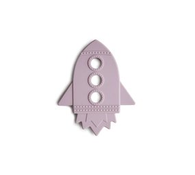 Mushie Mushie : Teether rocket soft lilac