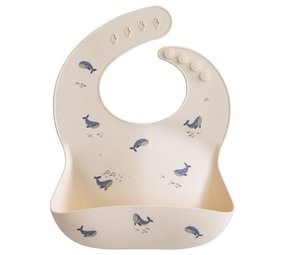 Mushie Mushie | Silicone bib | Whales