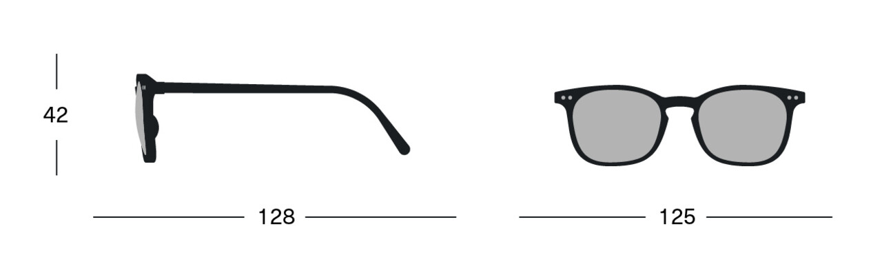 Izipizi Izipizi | #E Junior | Black Izipizi Izipizi | #E Junior | Black