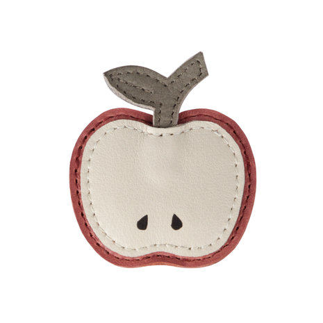 Donsje Amsterdam Donsje Amsterdam | Nanoe Fruit Hairclip | Apple | Scarlet Classic Leather
