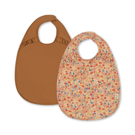 Konges Sløjd Konges Sløjd | 2 Pack Dinner Bib Frill | Villetta/Almond