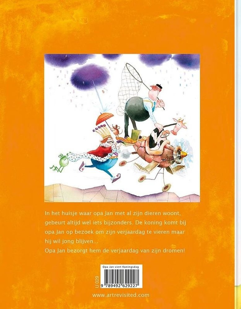 Boek | Opa Jan viert Koningsdag