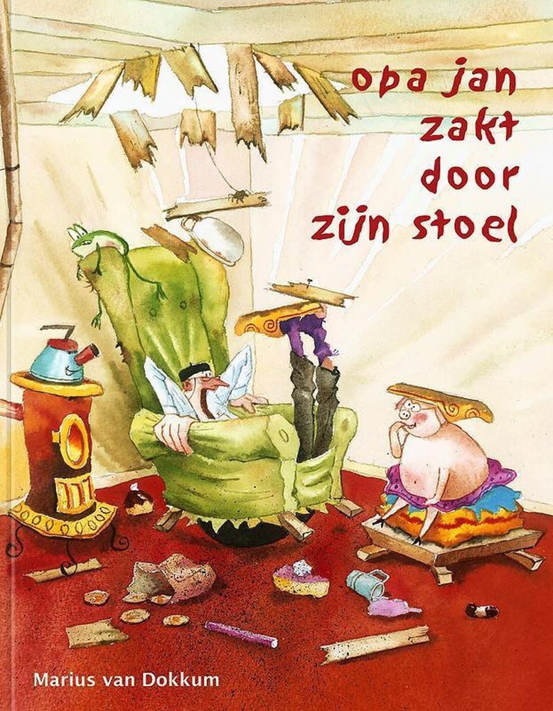 Boek | Opa Jan zakt door zijn stoel