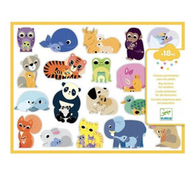 Djeco Djeco | Stickers dierenmoeders met hun baby