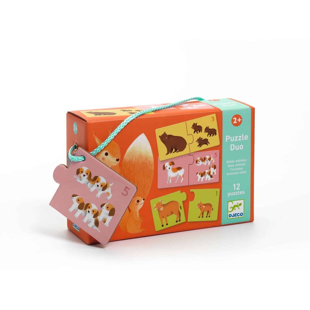 Djeco Djeco | Puzzle duo babydieren