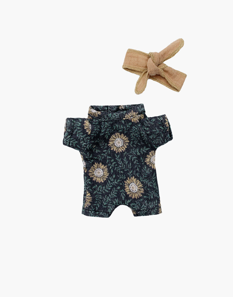 Minikane Minikane | Romper | Madelief met haarband Minikane Minikane | Romper | Madelief met haarband