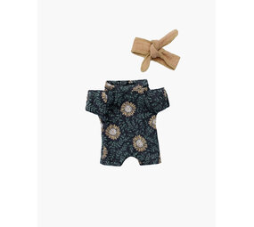 Minikane Minikane | Romper | Madelief met haarband Minikane Minikane | Romper | Madelief met haarband