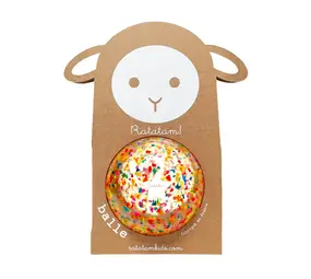 Ratatam Ratatam |  Confetti balls sheep | Multico | 10 CM Ratatam Ratatam |  Confetti balls sheep | Multico | 10 CM