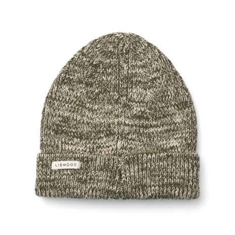 Liewood Liewood | Ezra Beanie Hat | Army brown / Sandy