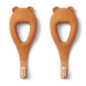 Liewood Liewood | Janelle Bear Toothbrush 2-Pack | Mustard
