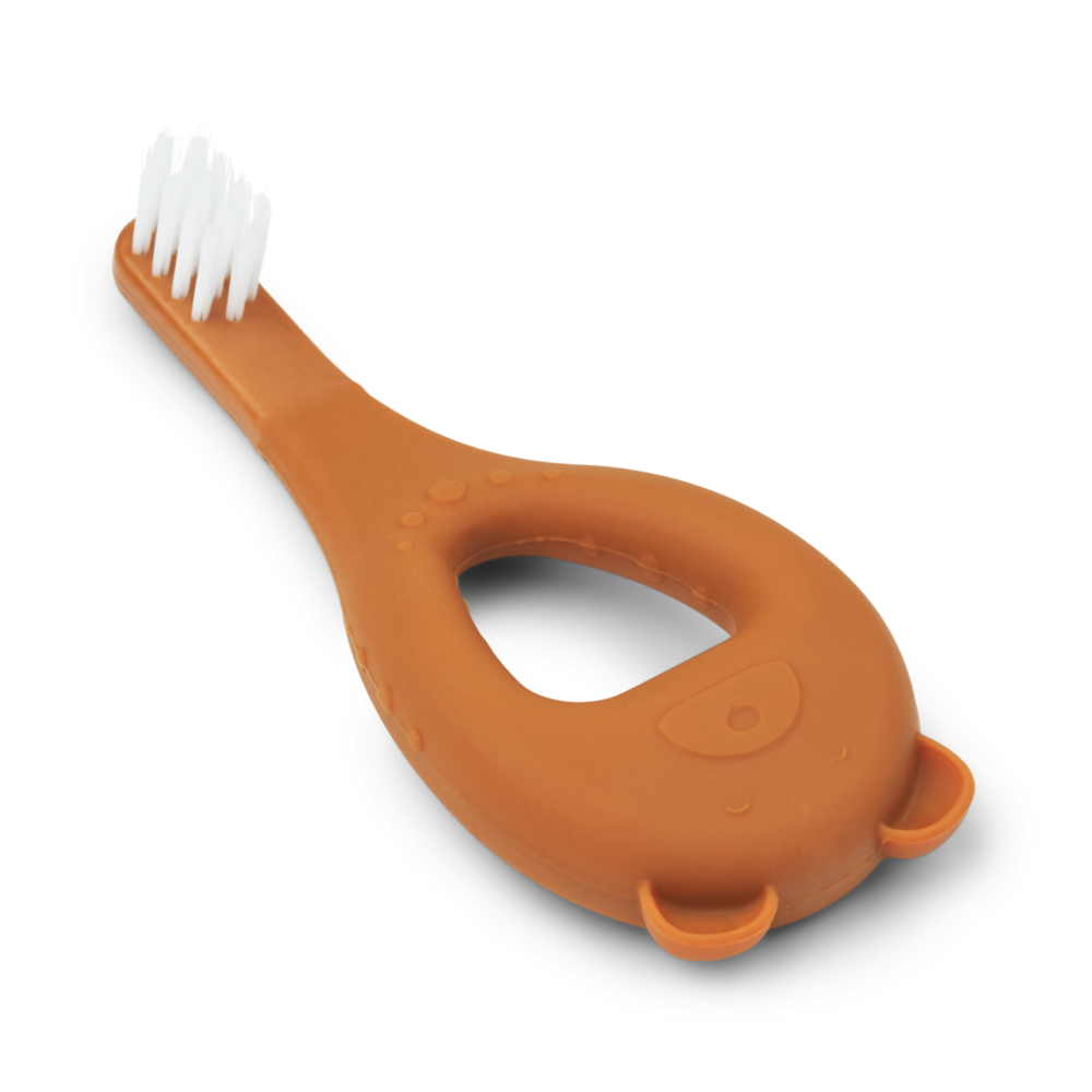 Liewood Liewood | Janelle Bear Toothbrush 2-Pack | Mustard