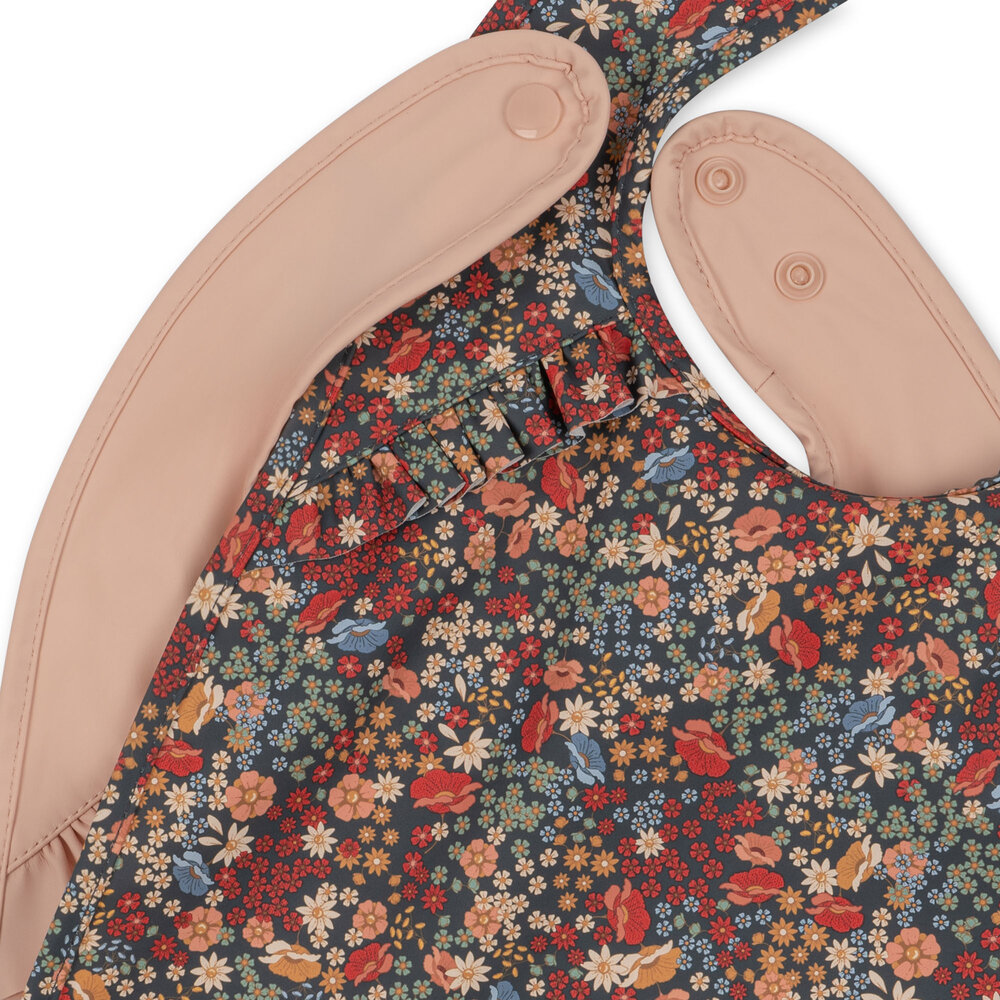 Konges Sløjd Konges Sløjd | 2 Pack Dinner Bib With Frill | Villetta Blue