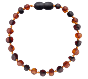 Barnsteen Barnsteen | Armband | Ruw | Cognac/ Cherry | 14 cm Barnsteen Barnsteen | Armband | Ruw | Cognac/ Cherry | 14 cm