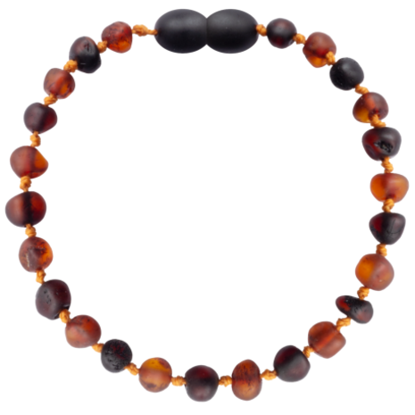 Barnsteen Barnsteen | Armband | Ruw | Cognac/ Cherry | 14 cm Barnsteen Barnsteen | Armband | Ruw | Cognac/ Cherry | 14 cm