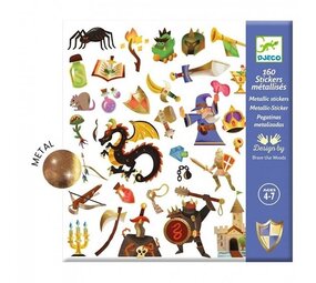 Djeco Djeco | Stickers | Middeleeuwse fantasie Djeco Djeco | Stickers | Middeleeuwse fantasie