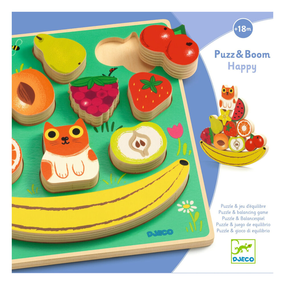 Djeco Djeco | Puzz & Boom | Happy Djeco Djeco | Puzz & Boom | Happy