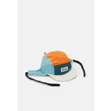 Lil ' Boo Lil'Boo | Corduroy Block 5 Panel with ears | Blue/Orange Lil ' Boo Lil'Boo | Corduroy Block 5 Panel with ears | Blue/Orange