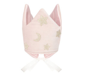 Mimi & Lula Mimi & Lula | Stars And Moon Velvet Crown - Pink Mimi & Lula Mimi & Lula | Stars And Moon Velvet Crown - Pink