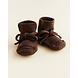 Hvid Hvid | Booties 9-15M | Dark Brown Hvid Hvid | Booties 9-15M | Dark Brown