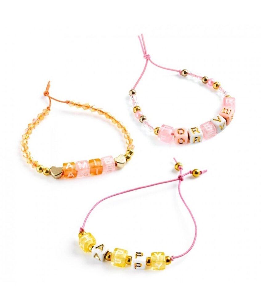 Djeco Djeco | Alfabet kralen, Goud Djeco Djeco | Alfabet kralen, Goud