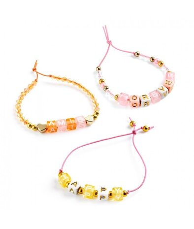 Djeco Djeco | Alfabet kralen, Goud Djeco Djeco | Alfabet kralen, Goud