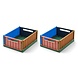 Liewood Liewood | Storage box 2-pack size S | Eden multi mix Liewood Liewood | Storage box 2-pack size S | Eden multi mix