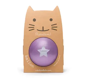 Ratatam Ratatam | Noos Glitter Balls 22cm Purple Ratatam Ratatam | Noos Glitter Balls 22cm Purple