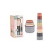 Happy World | Bio plastic stapelbekers (8-delig) Happy World | Bio plastic stapelbekers (8-delig)