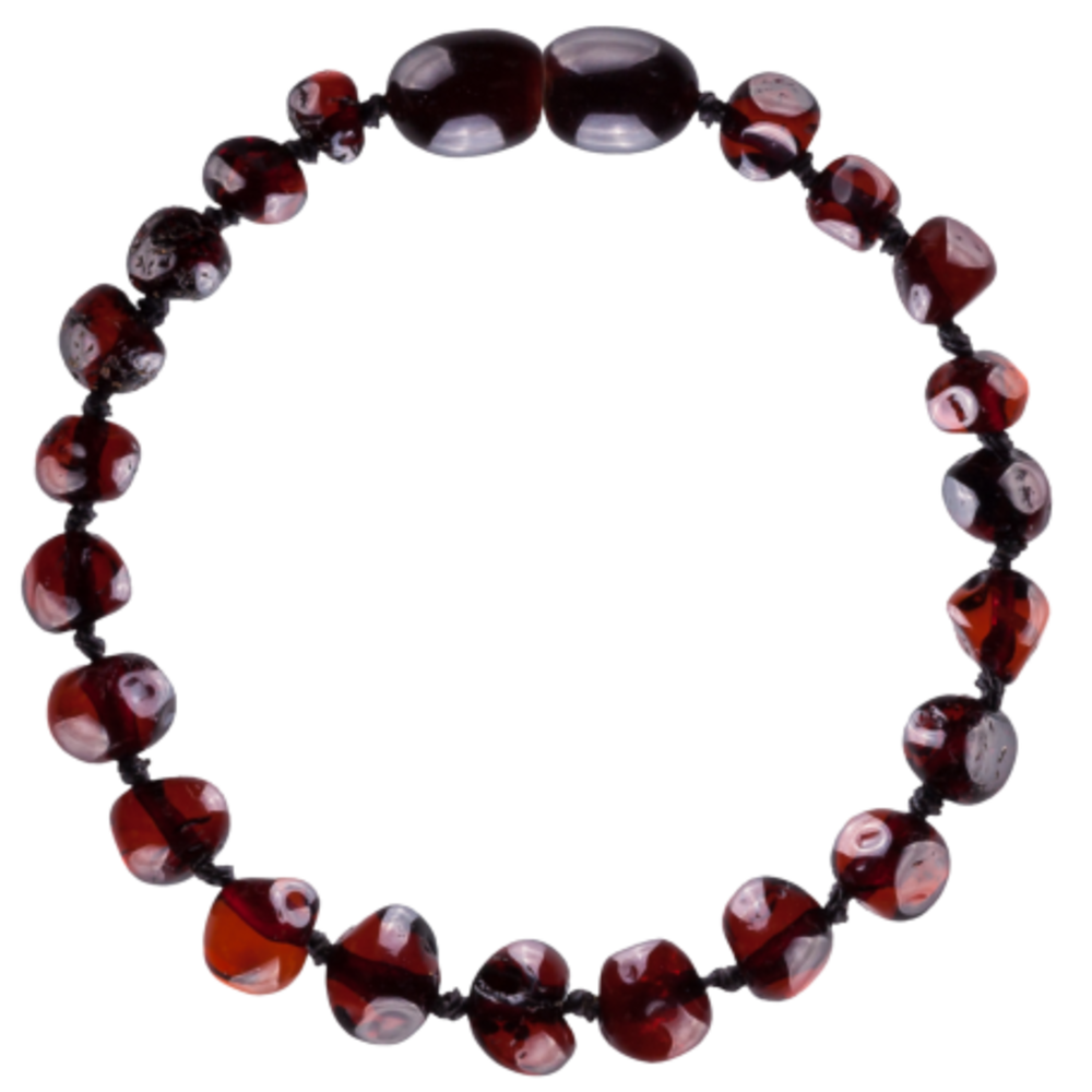 Barnsteen Barnsteen | Armband | Glimmend | Baroque Cherry | 14 cm Barnsteen Barnsteen | Armband | Glimmend | Baroque Cherry | 14 cm
