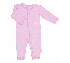 Joha Joha | Jumpsuit wol/zijde ajour | roze Joha Joha | Jumpsuit wol/zijde ajour | roze