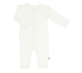 Joha Joha | Jumpsuit wol/zijde ajour | wit Joha Joha | Jumpsuit wol/zijde ajour | wit