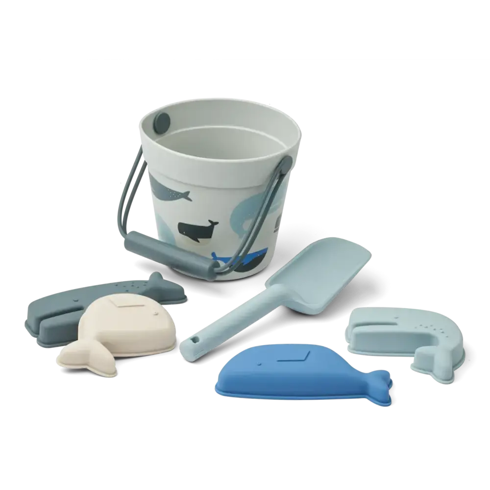 Liewood Liewood | Dante Whales Beach Set Liewood Liewood | Dante Whales Beach Set