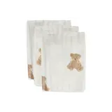 Jollein Jollein | Washandje Hydrofiel Teddy Bear | ( 3 pack)