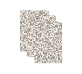 Jollein Jollein | Hydrofiel Washandje | Retro Flowers | 3 Stuks Jollein Jollein | Hydrofiel Washandje | Retro Flowers | 3 Stuks