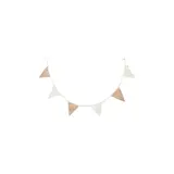 Jollein Jollein | Vlaggenlijn 200x17cm Party Collection | Biscuit/Ivory Jollein Jollein | Vlaggenlijn 200x17cm Party Collection | Biscuit/Ivory