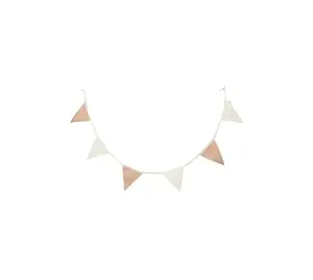 Jollein Jollein | Vlaggenlijn 200x17cm Party Collection | Biscuit/Ivory Jollein Jollein | Vlaggenlijn 200x17cm Party Collection | Biscuit/Ivory