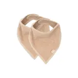 Jollein Jollein | Slab Bandana | Biscuit | 2 Stuks