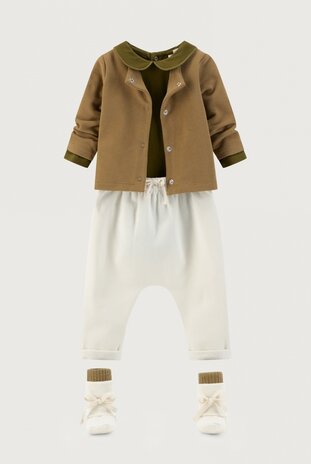 Gray Label Gray Label | Baby Pants GOTS | Cream