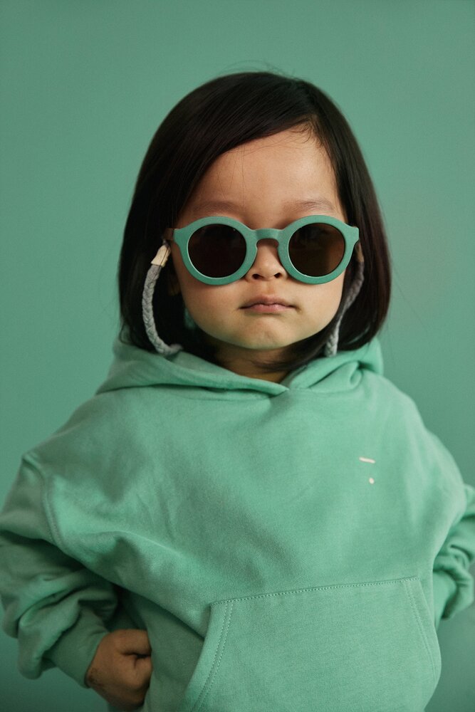 Gray Label Gray Label | Cream | Sunglasses Cord | Bright Green - Peanut - Grey Melange