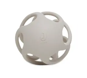 Jollein Jollein | Bijtring bal Siliconen Ø 9,5cm Silicone | Nougat