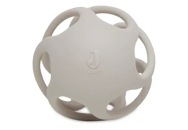 Jollein Jollein | Bijtring bal Siliconen Ø 9,5cm Silicone | Nougat