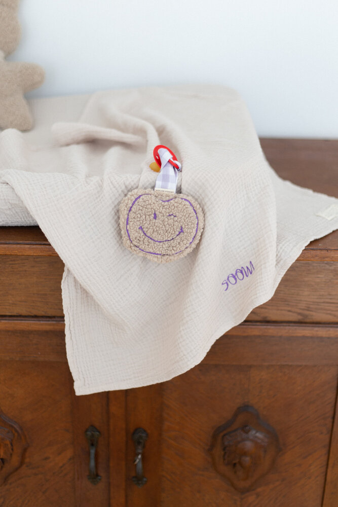 Atelier Pomme Atelier Pomme | Pacifier Cloth | Pomme | Teddy | Lucky Lila