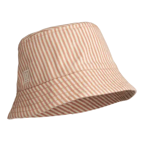 Liewood Liewood | Salva Stripe Bucket Hat | Y/D Stripe Tuscany rose/ Sandy