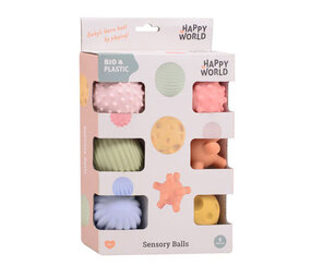 Happy World | Motoriek en zintuigballen (bioplastic)
