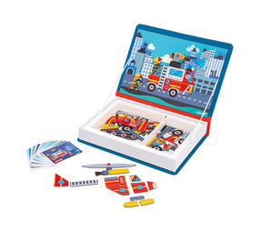 Janod Janod | Magnetibook | Brandweer Janod Janod | Magnetibook | Brandweer