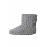 MP Denmark MP Denmark | Cotton rib baby socks | Grey Melange