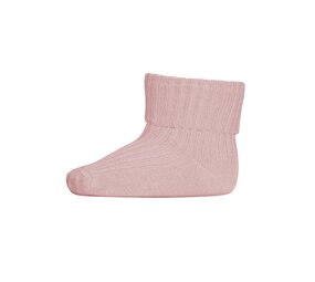 MP Denmark MP Denmark | Cotton rib baby socks | Silver Pink