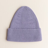 Hvid Hvid | Beanie Fonzie Newborn | Lilac